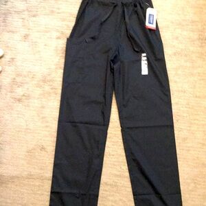 Cherokee Workwear Unisex Traditional Scrub Pants - Black - Size Small Tall
